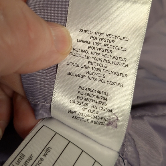 TNA Aritzia Polar Shirt Jacket In Purple Ash - Picture 11 of 13
